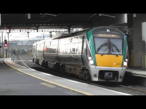 Irish Rail 22000 Class Intercity Train 22319 - Clongriffin Station, Dublin