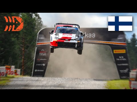 Best of WRC Rally Finland 2022 - Crashes, Action and Pure Sound