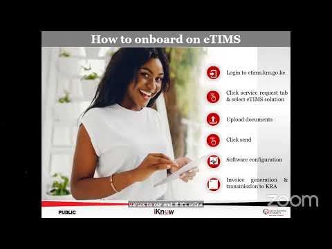 eTIMS simplified solutions ( through eCitizen and USSD )