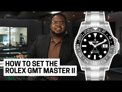 Rolex GMT-Master II Tutorial: Setting the 'Bruce Wayne' 126710GRNR | SwissWatchExpo