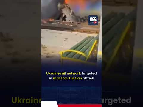 Russia Launches Major Drone Strikes on Ukraine Railway Infrastructure
