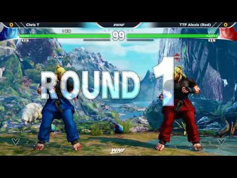WNF 2.1 SFV - Chris T (Ken, Blue) vs TTF Alexis (Ken, Red)