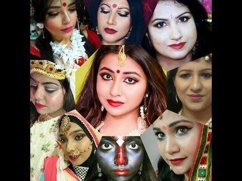 Navratri Navdurga Day 9 Look : Maa Siddhidatri Makeup Tutorial || Indian Mythology Video