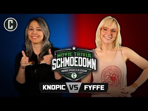 Innergeekdom Tournament! Mara Knopic VS Emma Fyffe   Movie Trivia Schmoedown