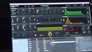 Video thumbnail for [Musikmesse 2008]Future Audio Workshop Circle soft synth by Audiofanzine in English