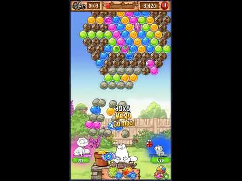 Simon's Cat Pop Time Level 120 - NO BOOSTERS 😺 | SKILLGAMING ✔️