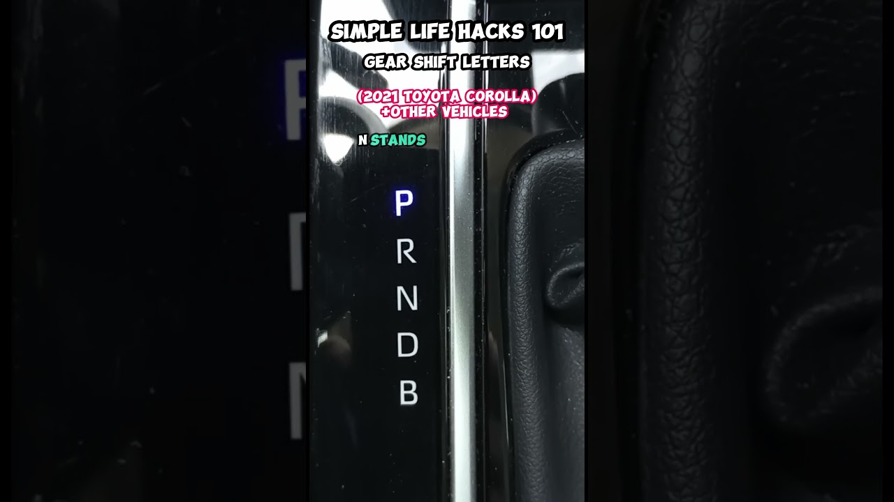 Toyota Corolla Gear Shift tip