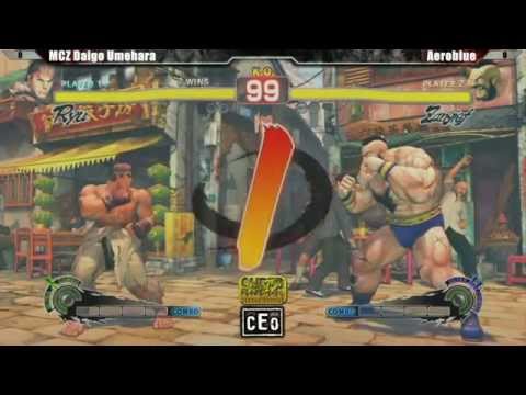 Daigo ( Ryu ) VS Aeroblue ( Zangief ) - CEO 2012