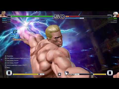 EVO 2017 KOF XIV Casuals - Bon (Japan) vs. karn (Canada) FT3 (Part 1 of 3)