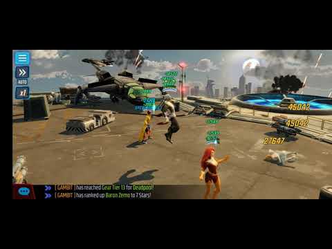 BEATING DARK DIMENSION 4 FOR THE FIRST TIME!!!!! (Marvel Strike Force)