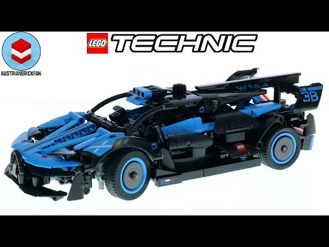 Vidéo LEGO Technic 42162 : Bugatti Bolide Agile Blue
