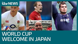 Home nations get warm Rugby World Cup reception in Japan | ITV News