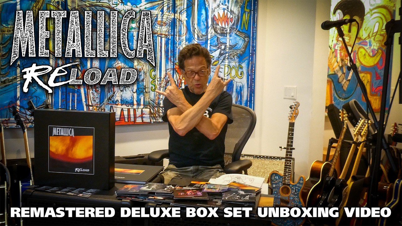 Metallica: ReLoad (Remastered Deluxe Box Set) Unboxing Video