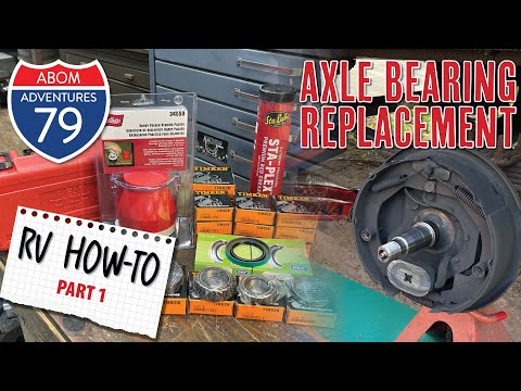 RV How-To: Trailer Axle Bearing Replacement Part 1