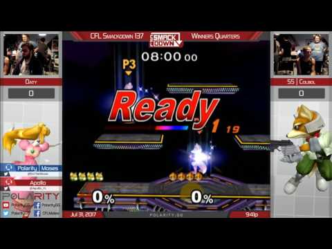 CFL Smackdown 137 Melee - Oaty (Peach) vs SS | Colbol (Fox) - Winners Quarters