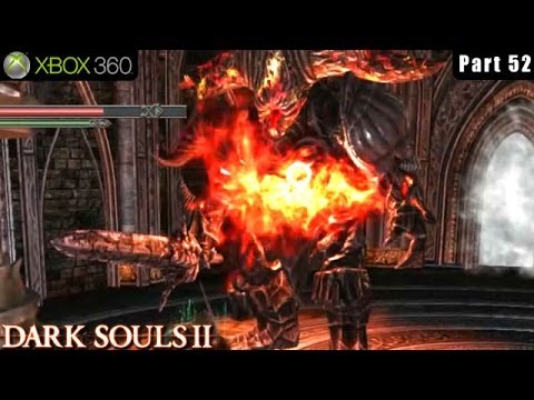 Dark Souls 2 - Xbox 360 Walkthrough Gameplay Part 52 (Beating Boss Smelter Demon)