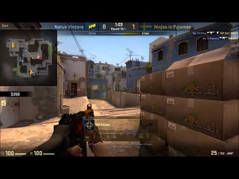 POV - f0rest (NiP)(31-16) vs Na`Vi / 16-13 / 27.08.2017 / mirage