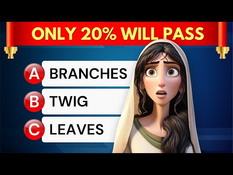 BIBLE QUIZ General Knowledge - Test Your Bible Skills 😇 - 30 Questions
