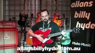 Video thumbnail for Gibson ES-335 Dot Plain Top Semi Hollow Body Electric Guitar by Allans Billy Hyde