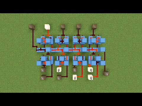 Binary Addition - Computational Redstone #3