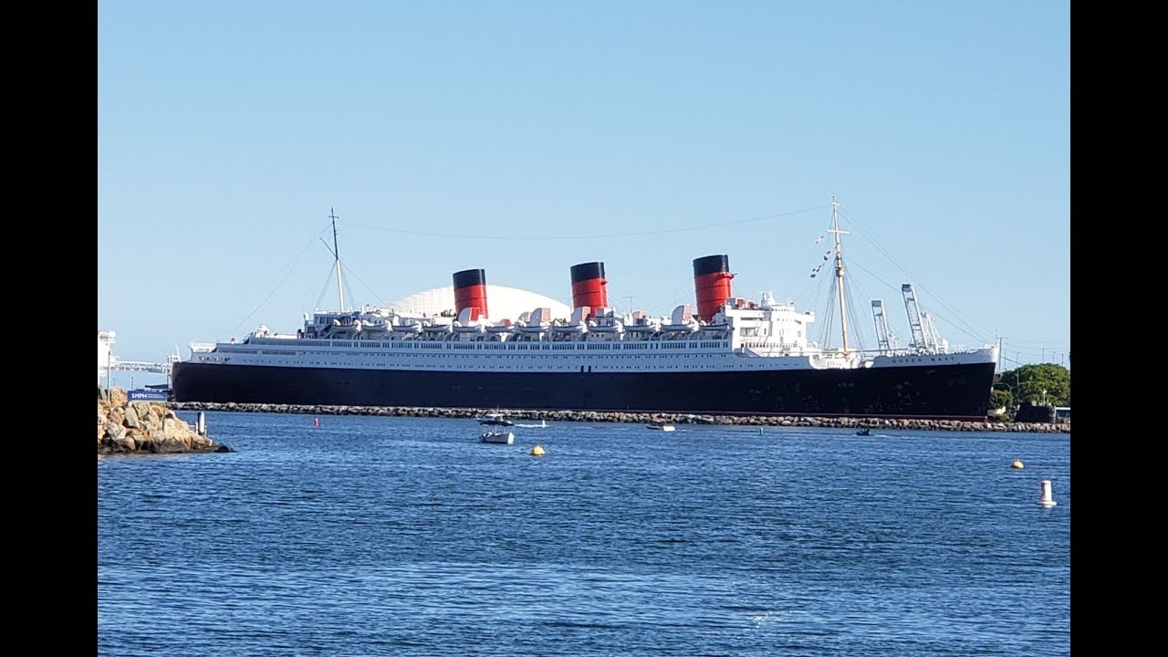 Recorrido por el RMS QUEEN MARY - Long Beach CA USA.
