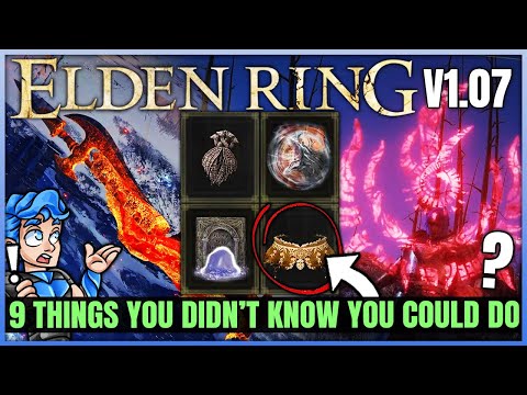 9 New Secrets You Didn't Know About in Elden Ring - New Spirit Ashes & OP Incantation - Tips & More!