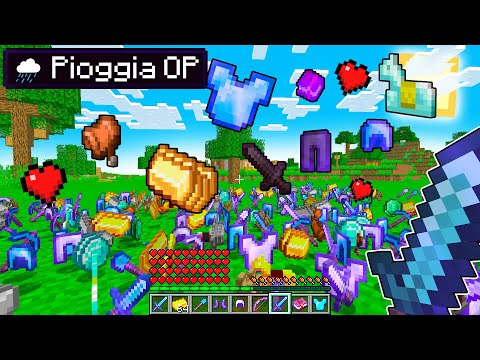 MINECRAFT MA PIOVONO OGGETTI OP