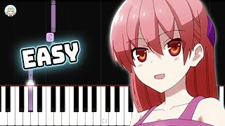 Download lagu Tonikaku Kawaii ED - 'Tsuki to Hoshizora' - EASY Piano Tutorial & Sheet Music mp3