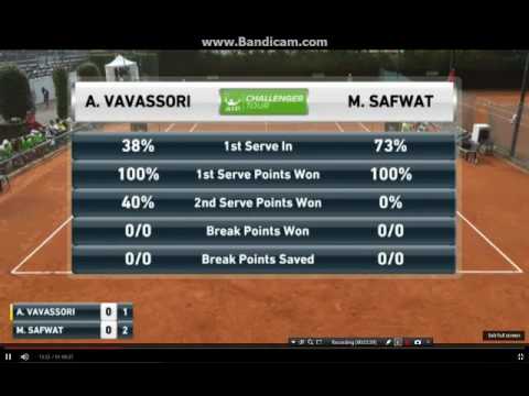 Mohamed Safwat (EGY) vs [WC] Andrea Vavassori (ITA) Set 1