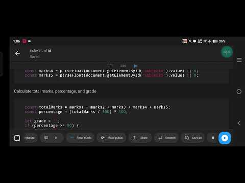 Student Grade Calculator Using Html Css And Javascript Full Source Code