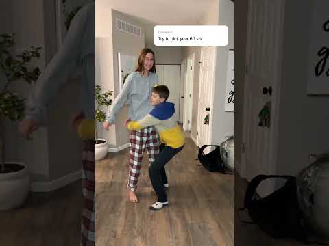 Pick up your 6’1 sister #tallfamily #shorts