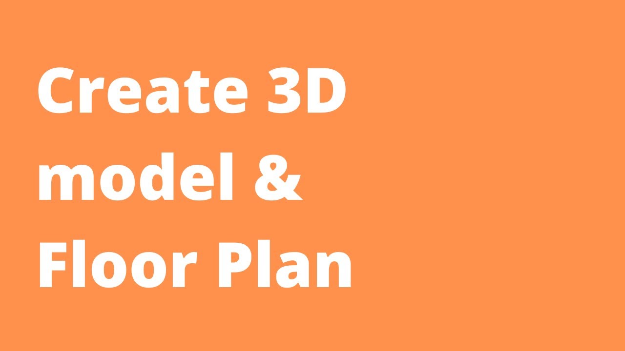 Official Coohom tutorial showing creation of a 3D model from a 2D floor plan