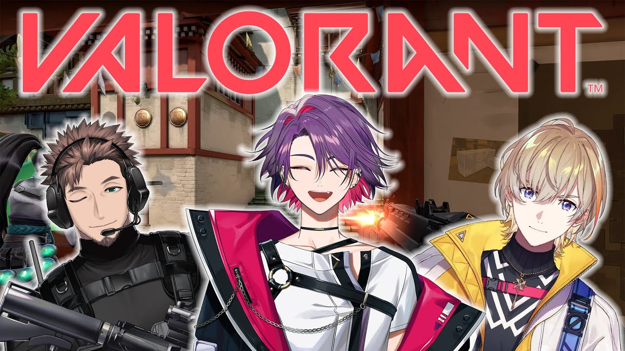 【VALORANT】楽しく３パ！！with Fura Kanato ＆ Bonnivier Pranaja【渡会雲雀/にじさんじ】