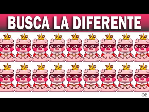JUEGO De Las DIFERENCIAS 🔎 ENCUENTRA  La IMAGEN 👀 TEST De AGILIDAD VISUAL Para NIÑOS y ADULTOS