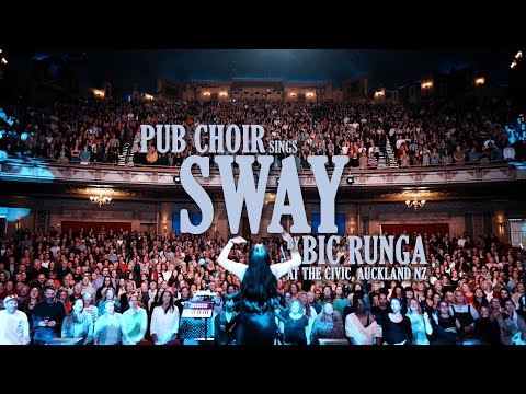 Pub Choir sings Sway (Bic Runga) at the New Zealand International Comedy Festival