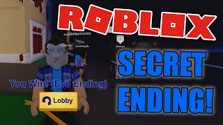 BECOMING SCARY LARRY! Roblox Break In (Story) - Secret Evil Ending