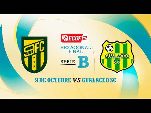 PARTIDO COMPLETO: 9 DE OCTUBRE VS GUALACEO | LIGAECUABET SERIE B - FASE 2 - JORNADA 1