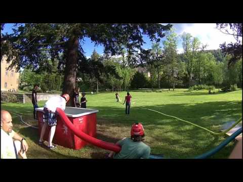 Firesport trénink požární útok SDH Jílové - modrá (dorost)