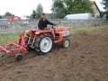 kubota 1600 japoński mini traktor ciągnik z kultywatorem. www.akant ogrody.pl