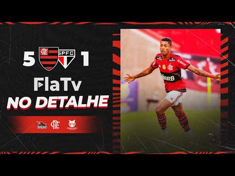 Programa No Detalhe: melhores momentos e coletiva Flamengo 5 x 1 São Paulo
