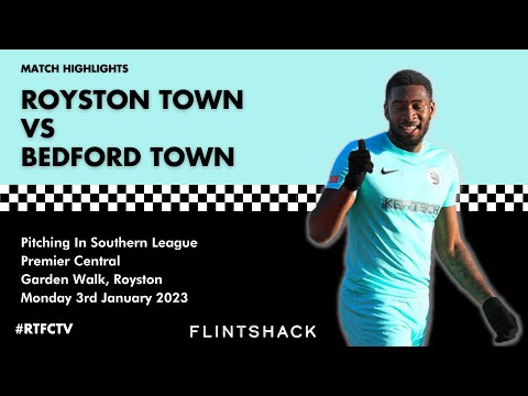 CROWS EDGE OUT EAGLES - ROYSTON TOWN vs BEDFORD TOWN - HIGHLIGHTS
