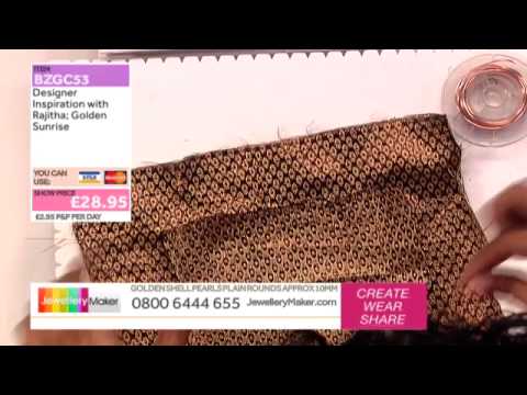 How to Make Bollywood-Style Beaded Jewellery: JewelleryMaker Designer Inspiration LIVE 3/06/2015