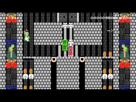 8-1 Hammer Brother Trail by fried chkn 🍄 Super Mario Maker 2 #alx