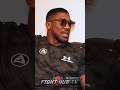 Anthony Joshua HITS BACK at Malik Scott claiming Wilder will KO him; “TALK IS CHEAP”!