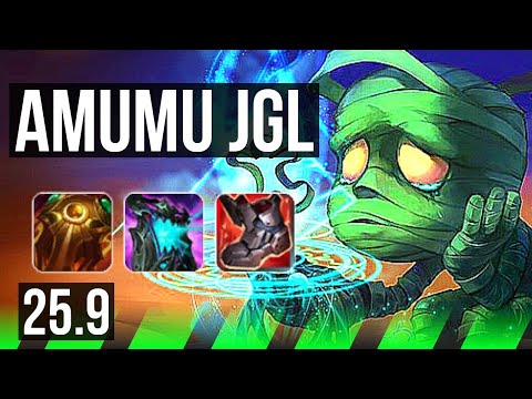 AMUMU vs GRAVES (JGL) | EUNE Master | 25.9