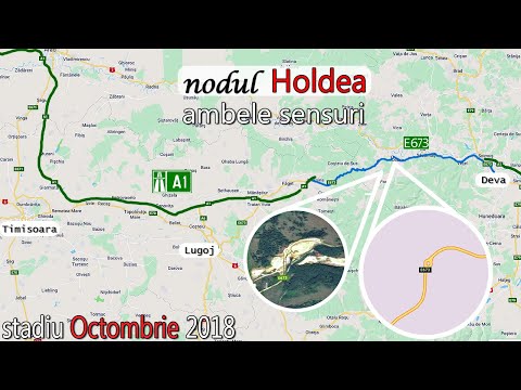 Just for [RO] Holdea junction on A1 both directions | October 2018 construction stage