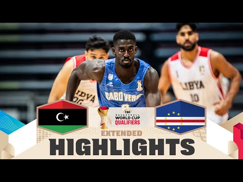 Libya 🇱🇾 v Cape Verde 🇨🇻 | Extended Highlights | FIBA Basketball World Cup 2027 African Qualifiers