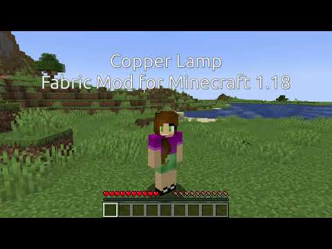 Copper Lamp - Minecraft 1.19 Fabric mod (Tech Reborn compatible)
