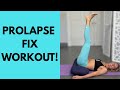 8-Minute Workout to Fix Pelvic Prolapse (Safe & Effective!)