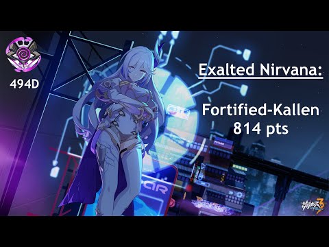 HI3 EX Abyss - Nirvana 494D | Kallen (Fortified) 814 pts | DW [SS] HRB [S2] TA